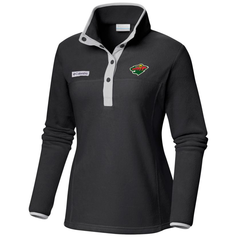 NHL Minnesota Wild Benton Springs Half-Snap Jacket