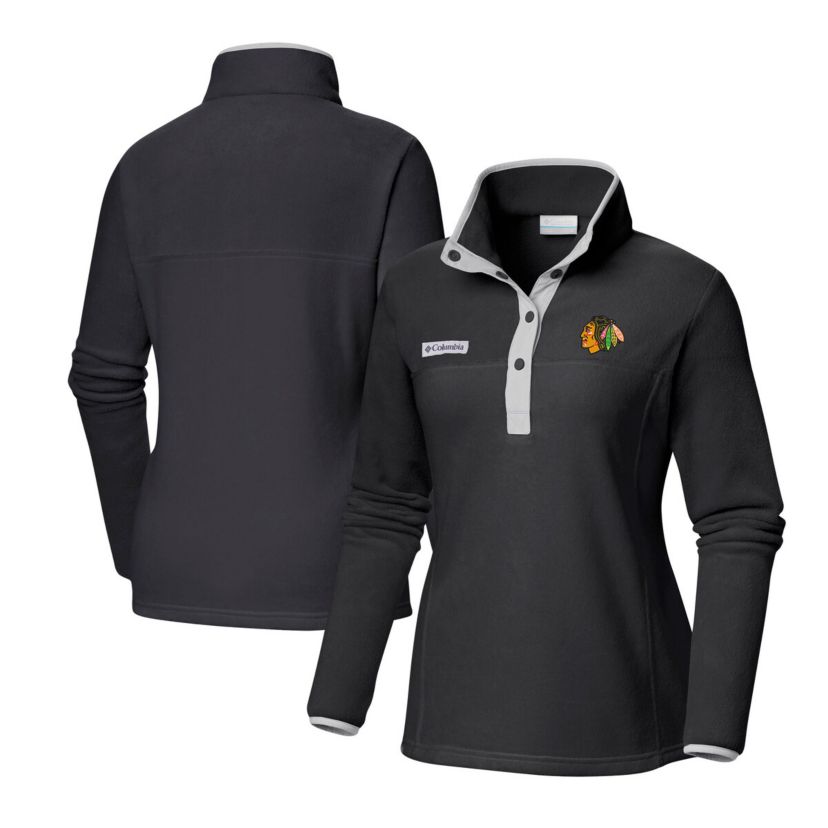 NHL Chicago Blackhawks Benton Springs Half-Snap Jacket