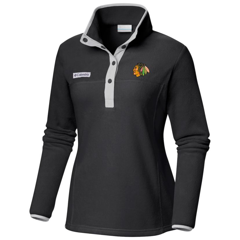 NHL Chicago Blackhawks Benton Springs Half-Snap Jacket