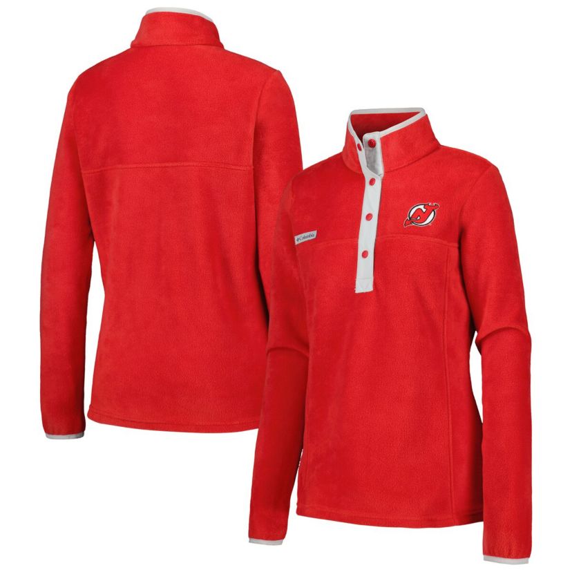 NHL New Jersey Devils Benton Springs Half-Snap Jacket