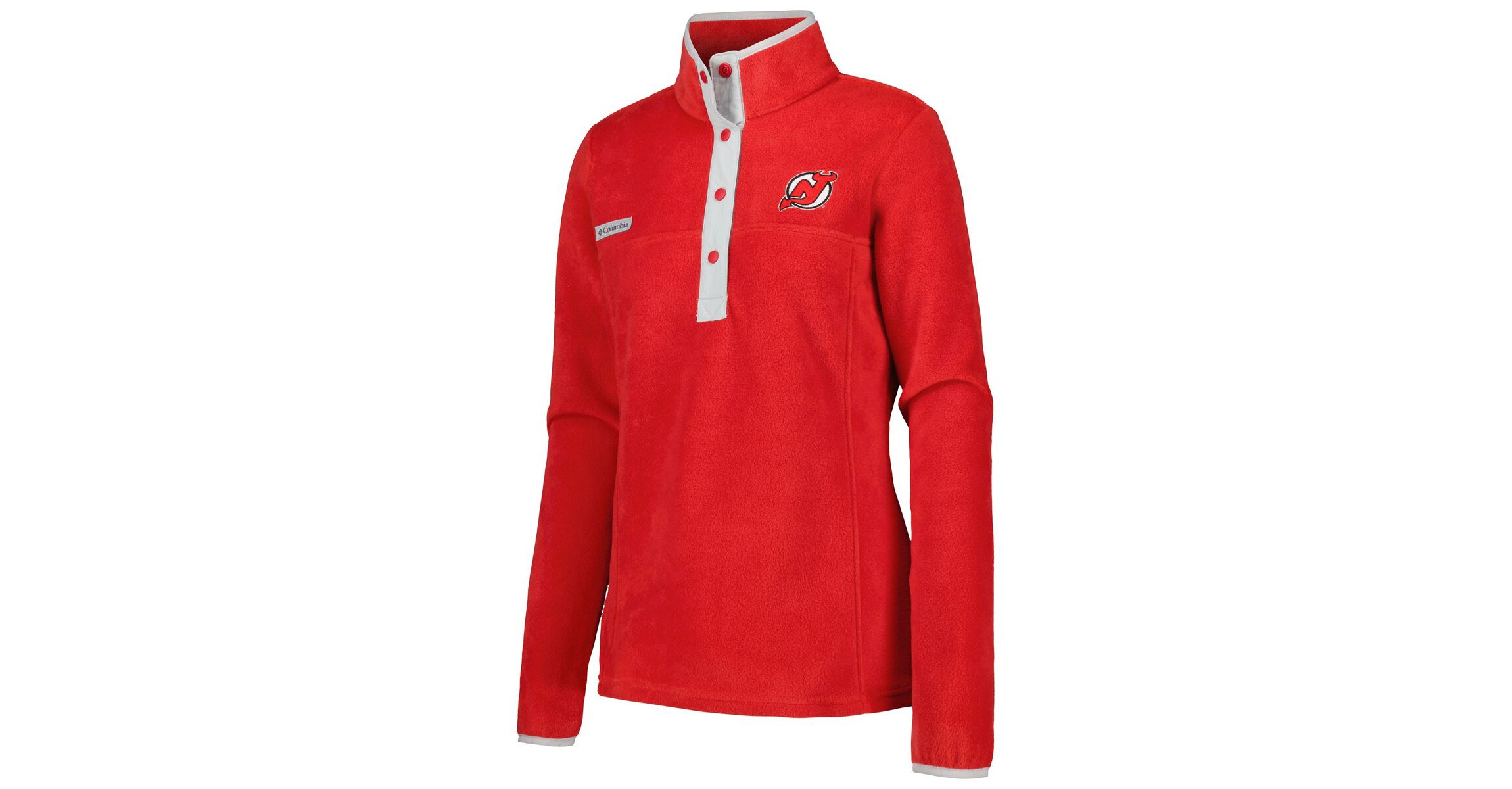 NHL New Jersey Devils Benton Springs Half-Snap Jacket