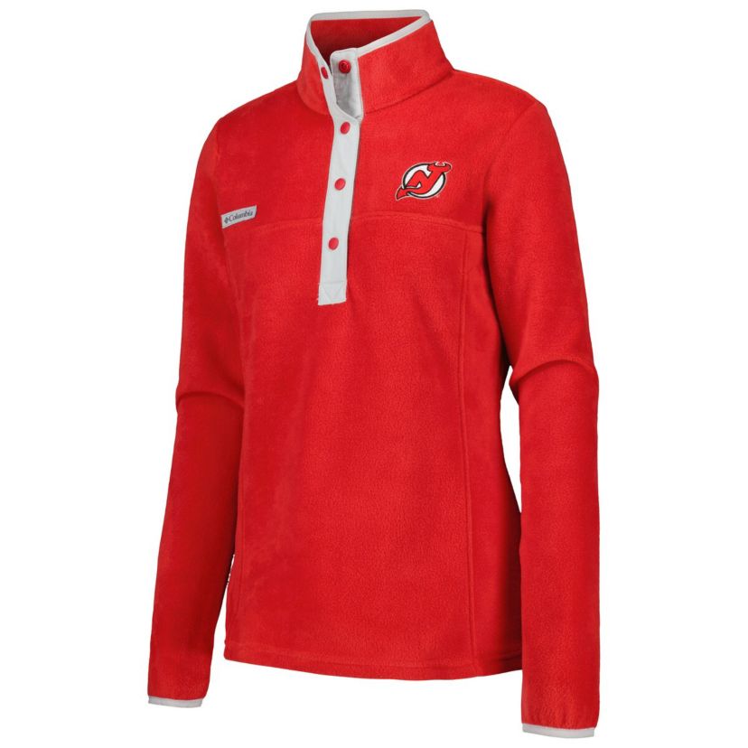 NHL New Jersey Devils Benton Springs Half-Snap Jacket
