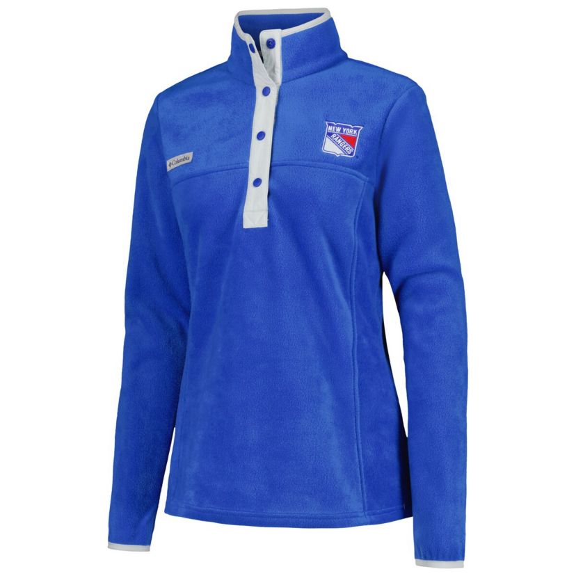 NHL New York Rangers Benton Springs Half-Snap Jacket