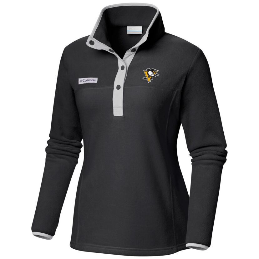 NHL Pittsburgh Penguins Benton Springs Half-Snap Jacket