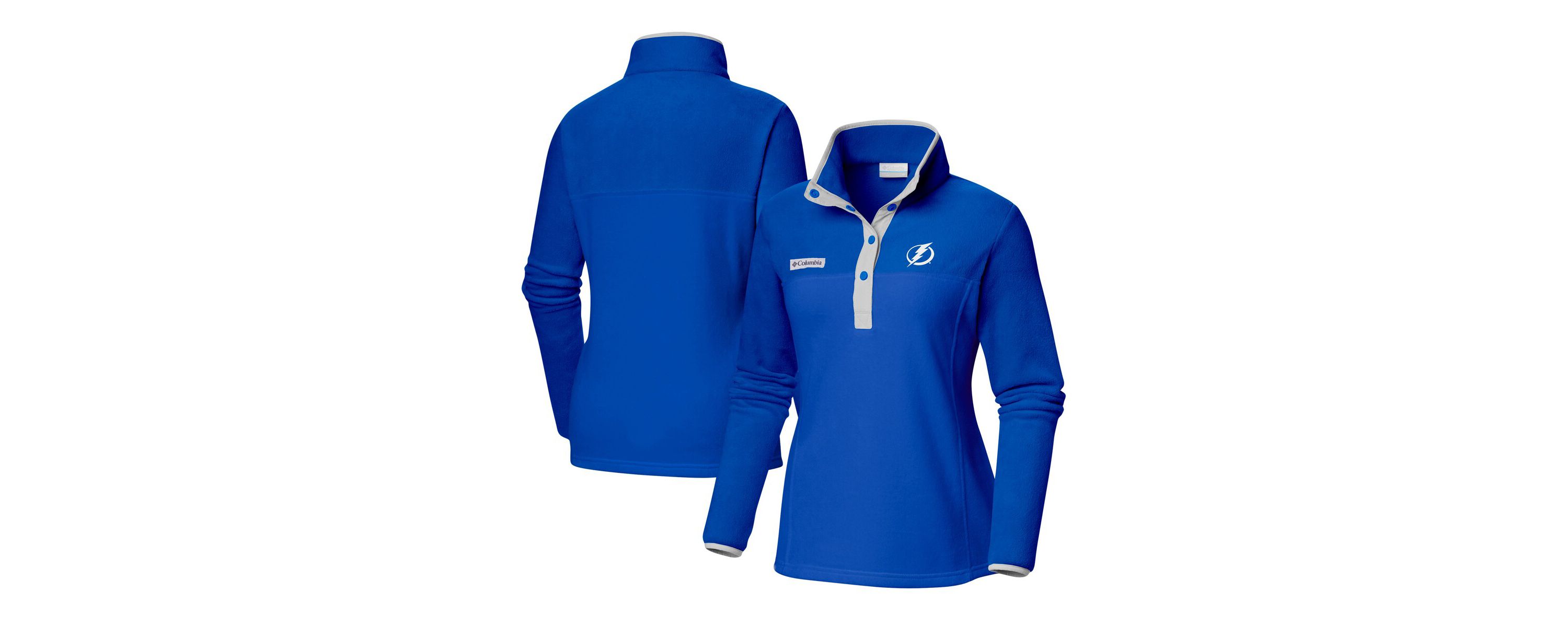 NHL Tampa Bay Lightning Benton Springs Half-Snap Jacket