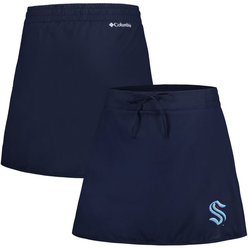 NHL Deep Sea Seattle Kraken Lakewood Pines Omni-Wick Skort