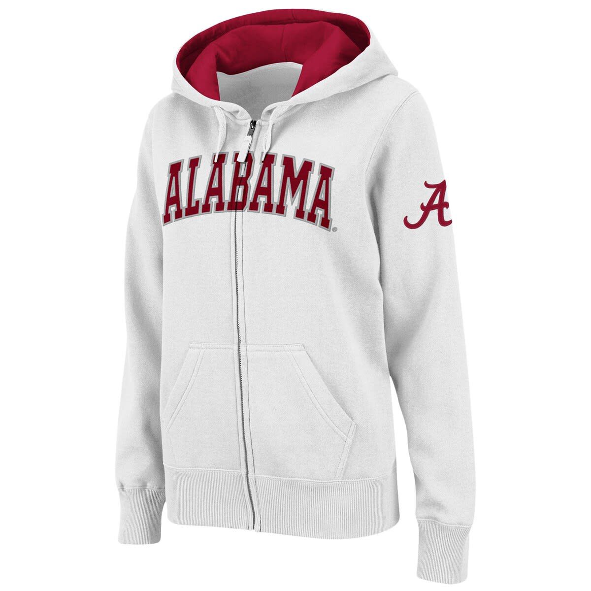 Alabama Crimson Tide NCAA Alabama Tide Arched Name Full-Zip Hoodie
