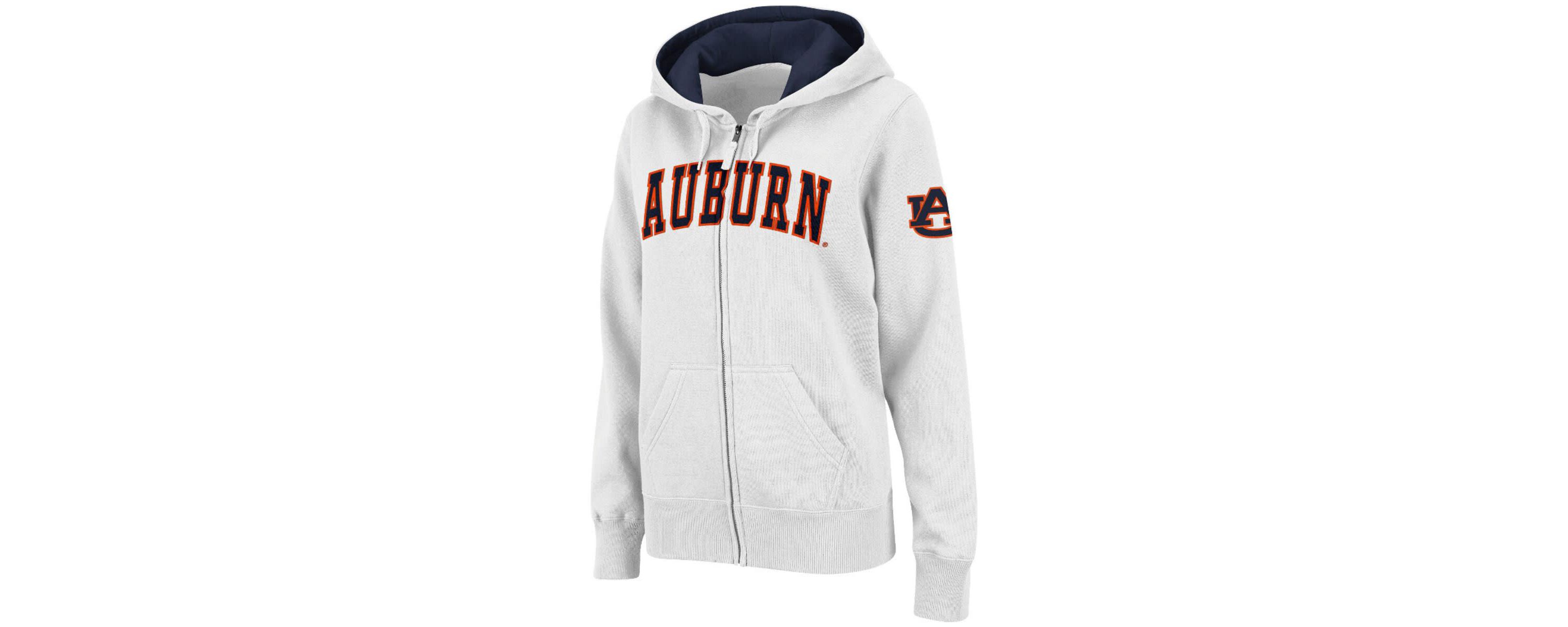 NCAA Auburn Tigers Arched Name Full-Zip Hoodie