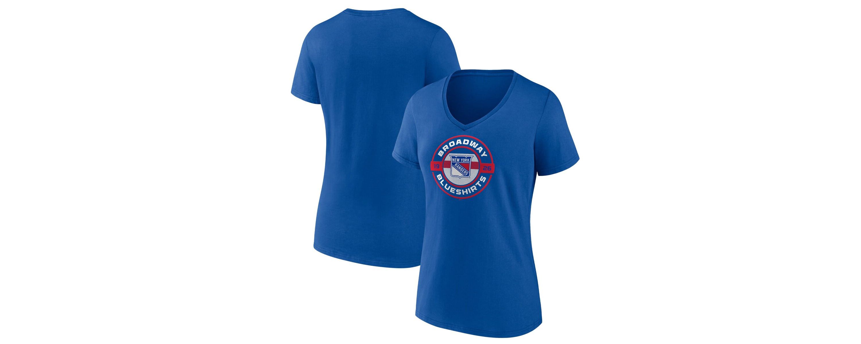 NHL Fanatics New York Rangers Local A V-Neck T-Shirt