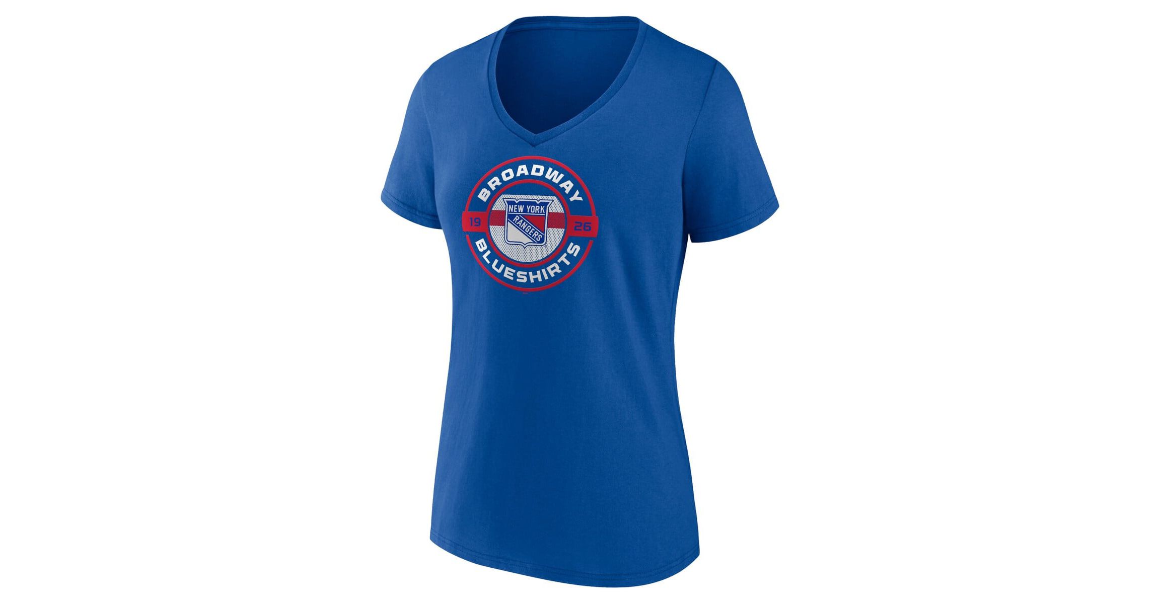 NHL Fanatics New York Rangers Local A V-Neck T-Shirt