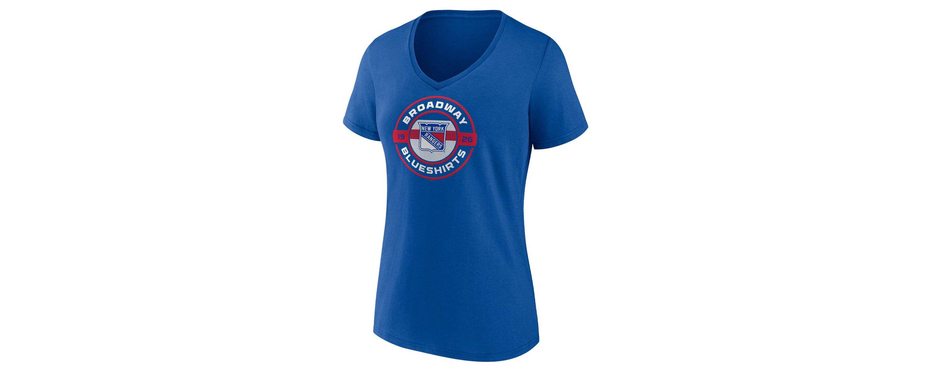 NHL Fanatics New York Rangers Local A V-Neck T-Shirt