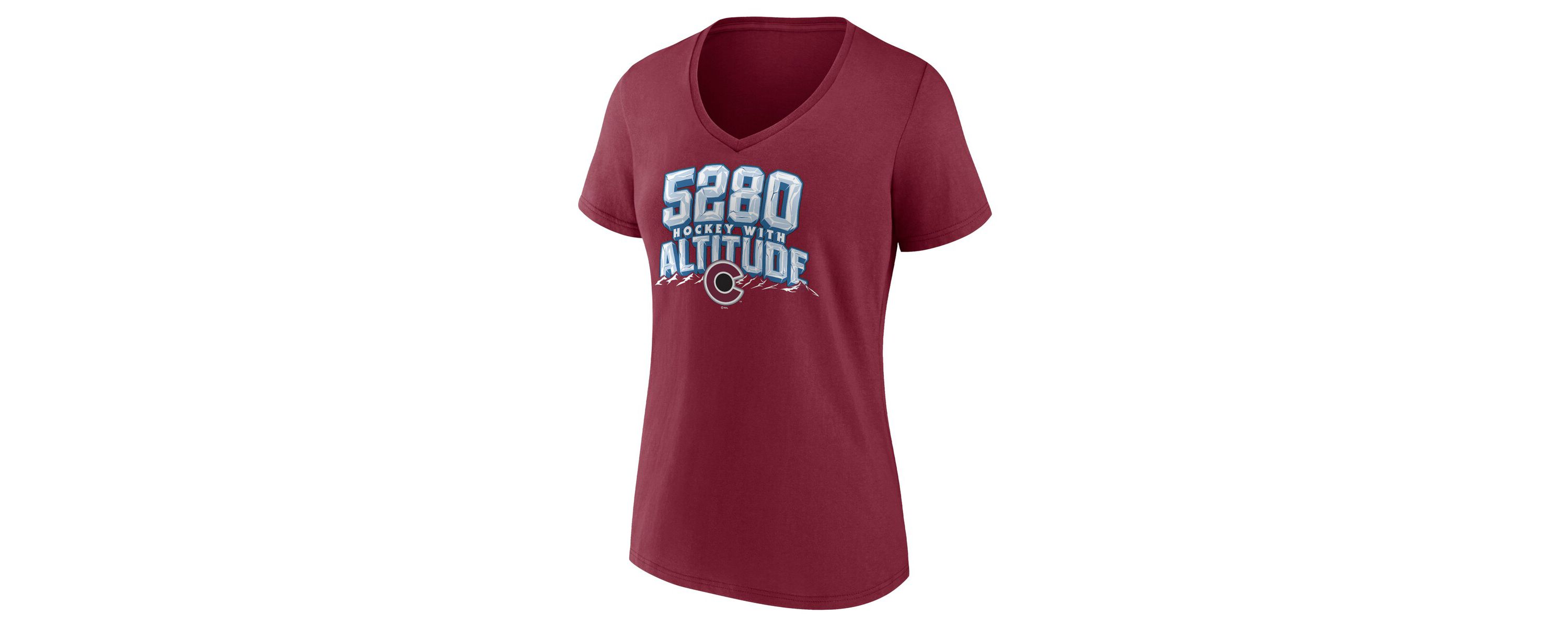 NHL Fanatics Colorado Avalanche Local A V-Neck T-Shirt