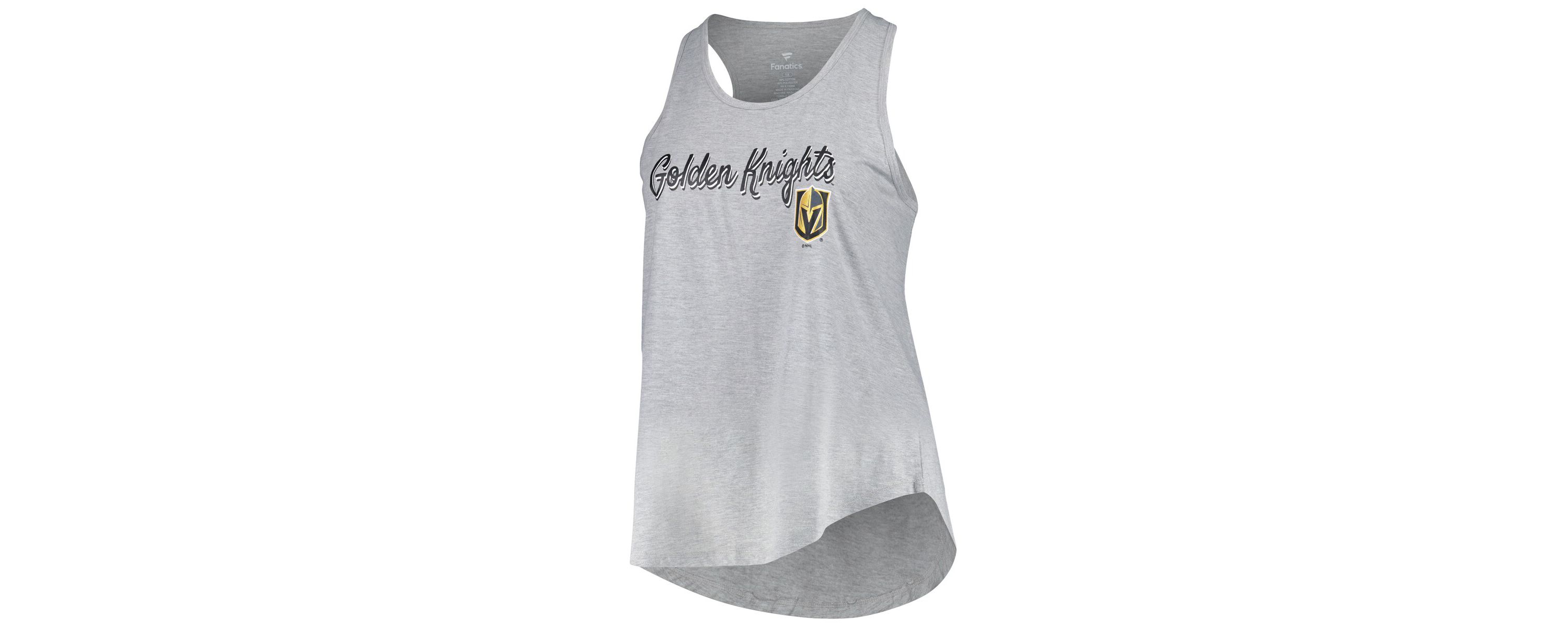 NHL Fanatics Vegas Golden Knights Plus Size Racerback Tank Top