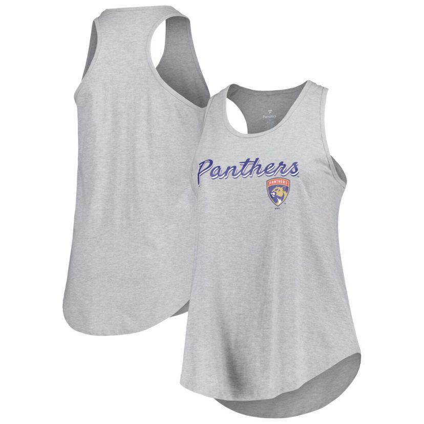 NHL Fanatics Florida Panthers Plus Size Racerback Tank Top