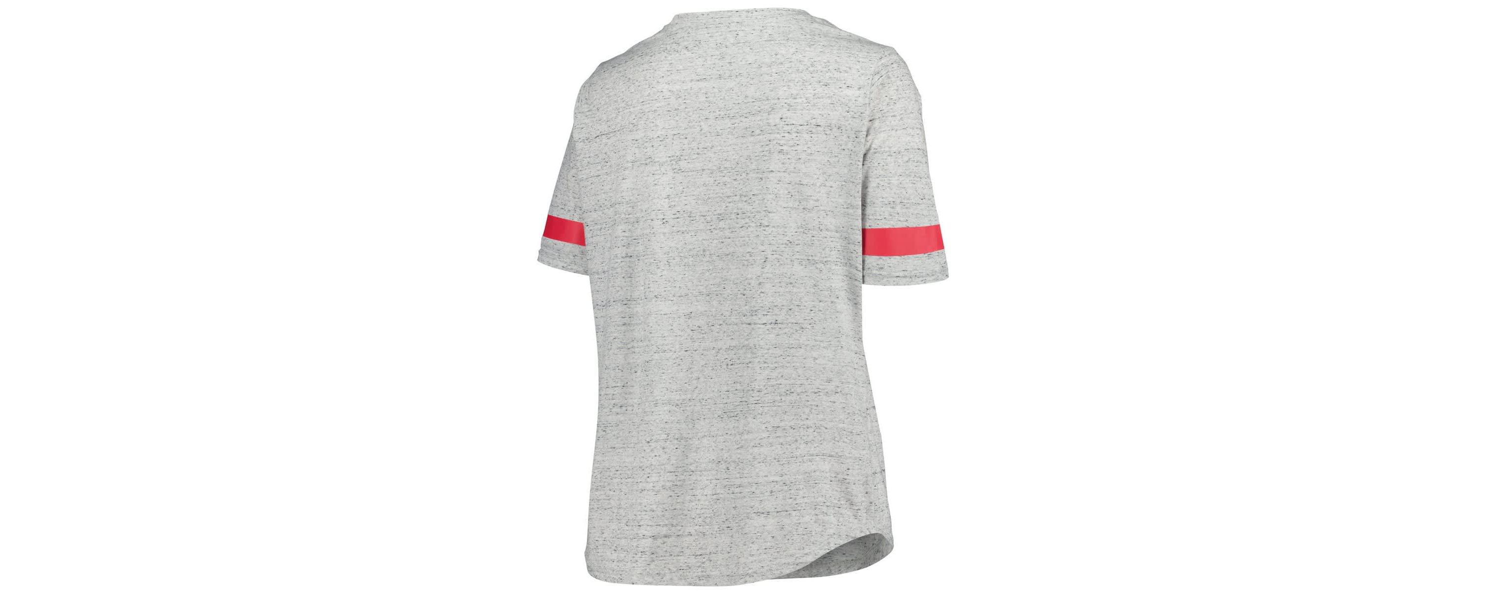 NHL Fanatics New Jersey Devils Plus Size Lace-Up T-Shirt