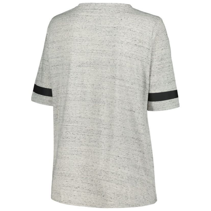NHL Fanatics Pittsburgh Penguins Plus Size Lace-Up T-Shirt