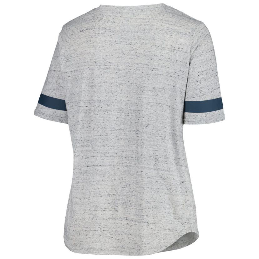NHL Fanatics Seattle Kraken Plus Size Lace-Up T-Shirt