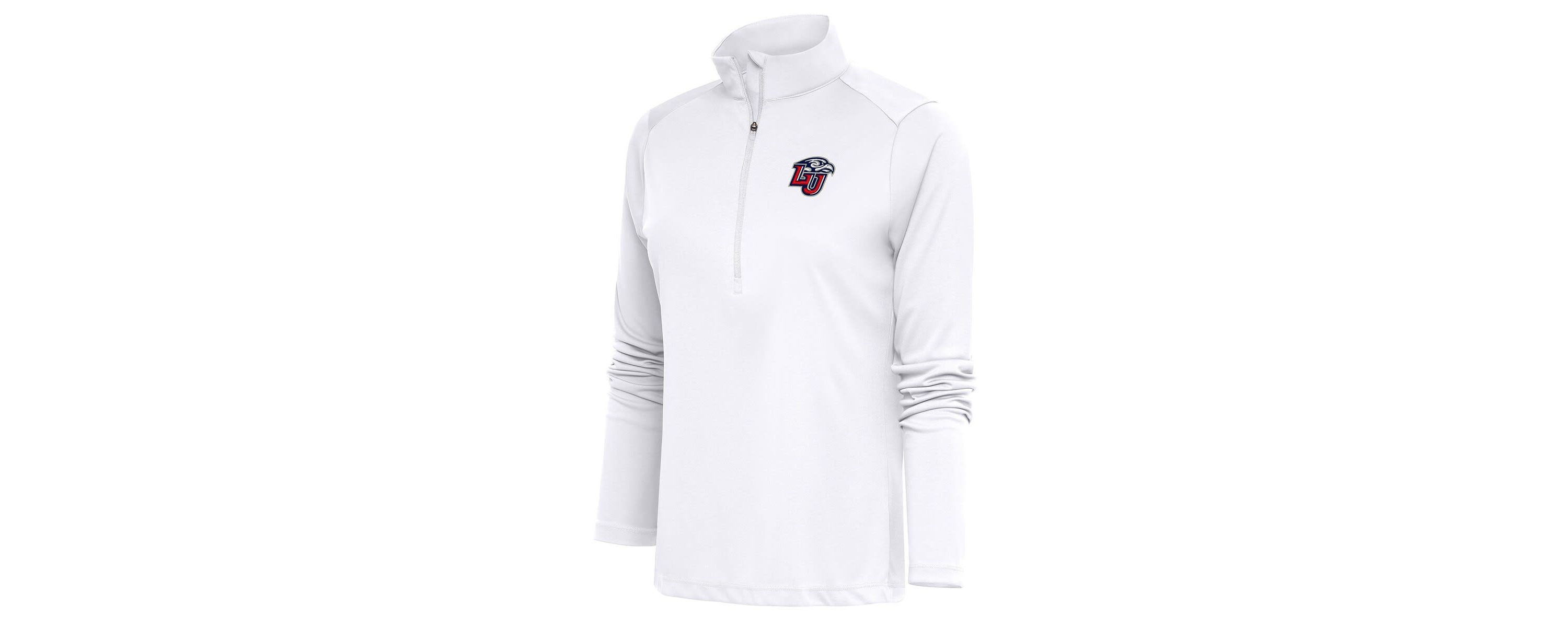 NCAA Liberty Flames Tribute Half-Zip Pullover Top
