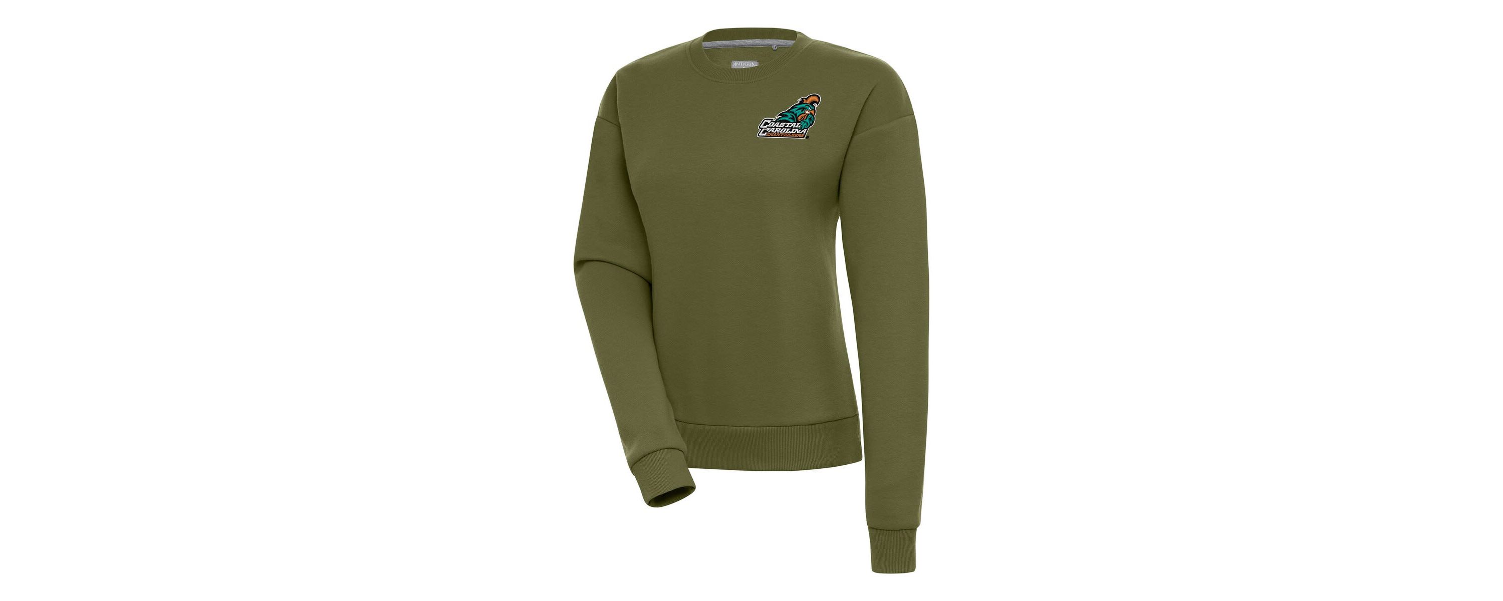 NCAA Coastal Carolina Chanticleers Victory Crewneck Pullover Sweatshirt