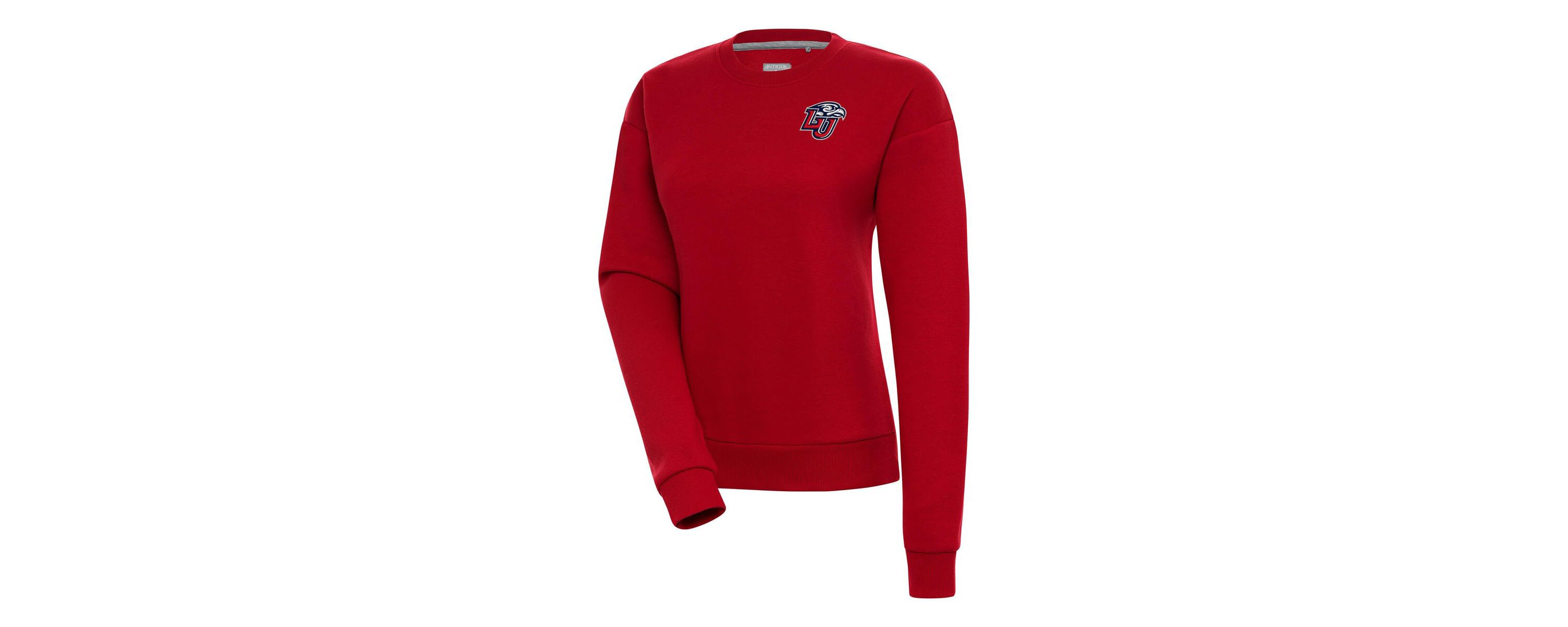 NCAA Liberty Flames Victory Crewneck Pullover Sweatshirt