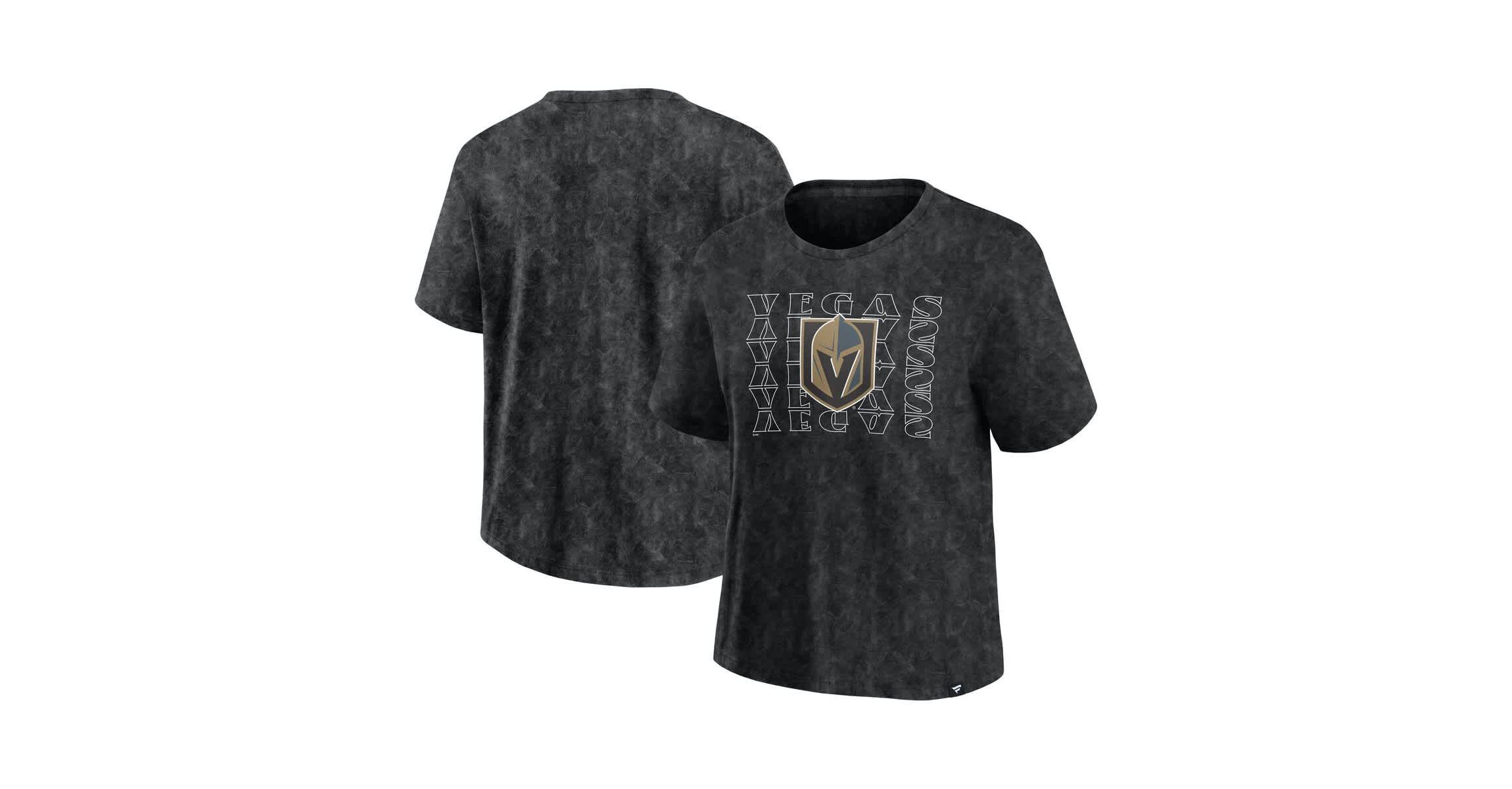 NHL Fanatics Vegas Golden Knights Faded Wash T-Shirt