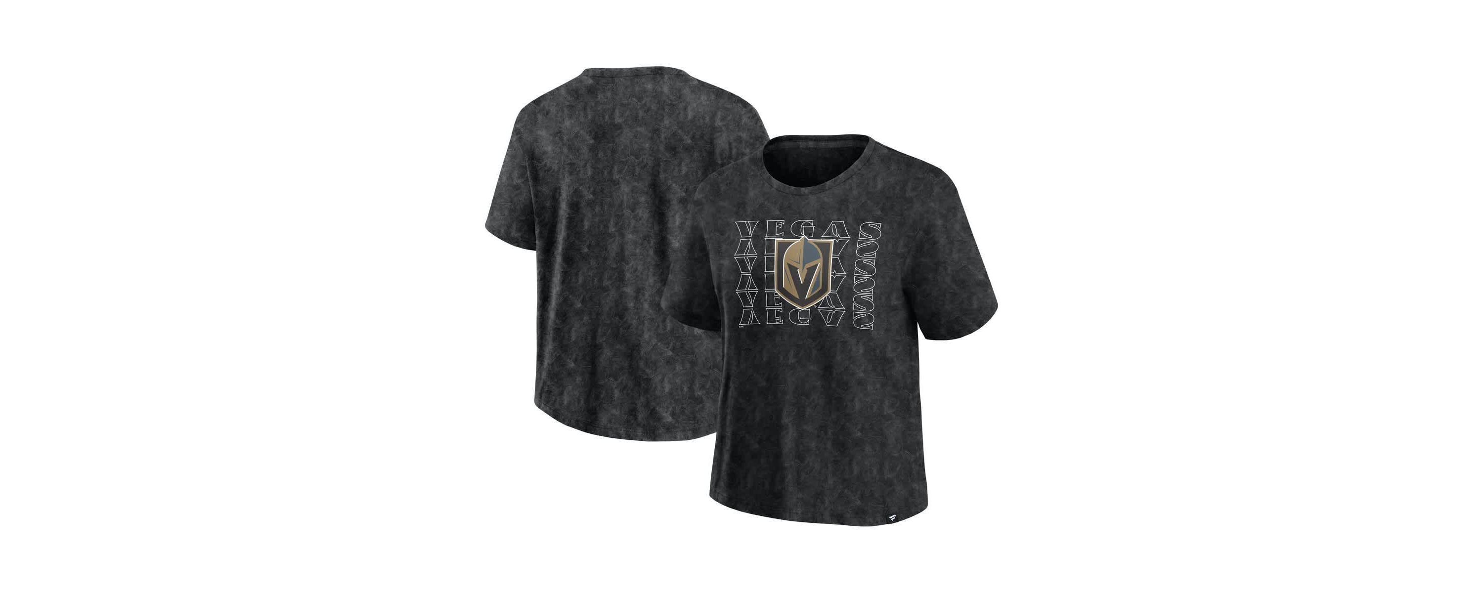 NHL Fanatics Vegas Golden Knights Faded Wash T-Shirt
