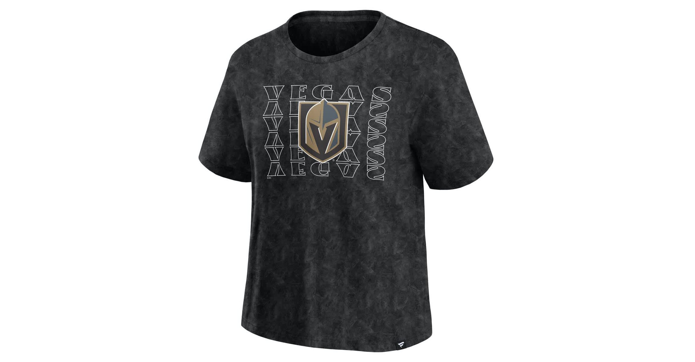 NHL Fanatics Vegas Golden Knights Faded Wash T-Shirt