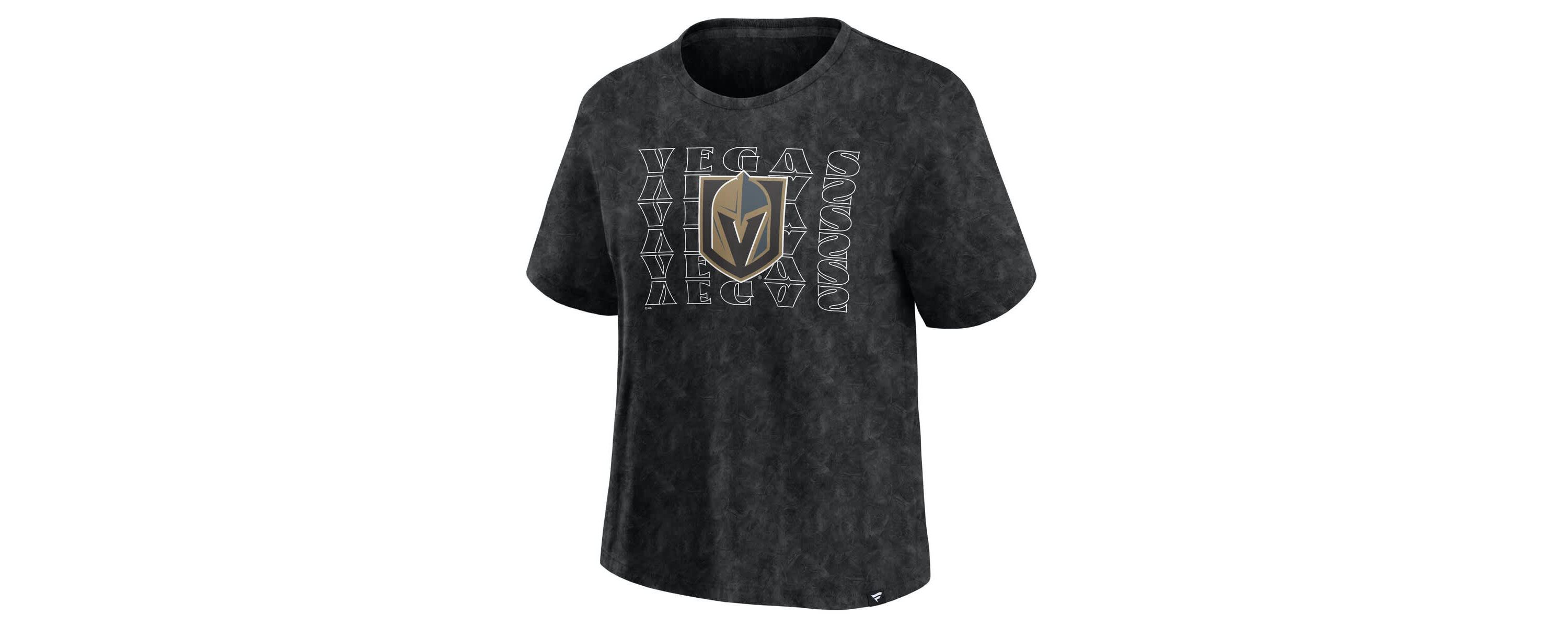 NHL Fanatics Vegas Golden Knights Faded Wash T-Shirt