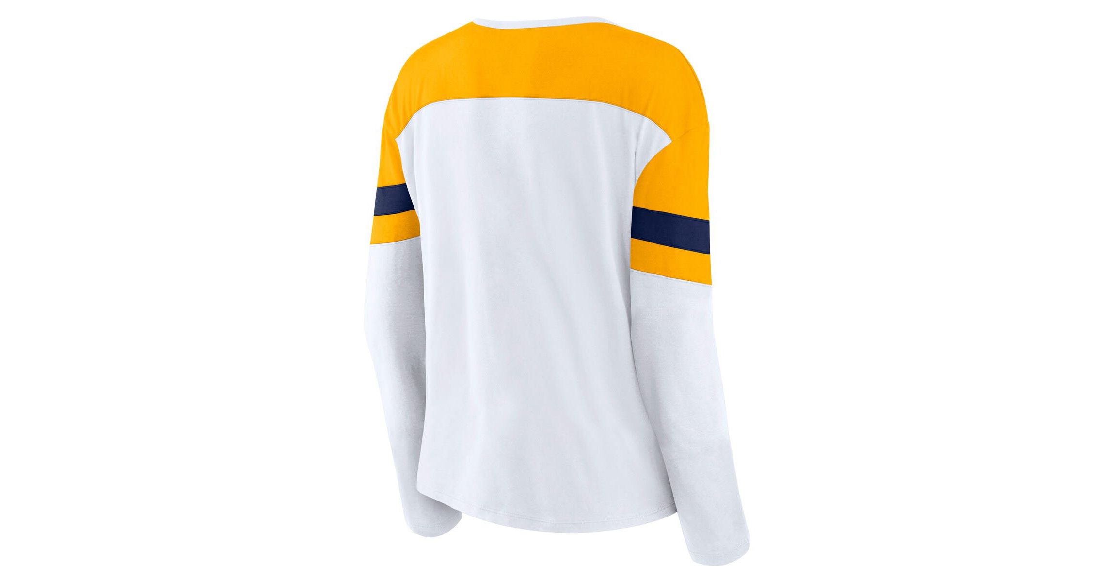 NHL Fanatics Nashville Predators Frozen Long Sleeve Notch Neck T-Shirt