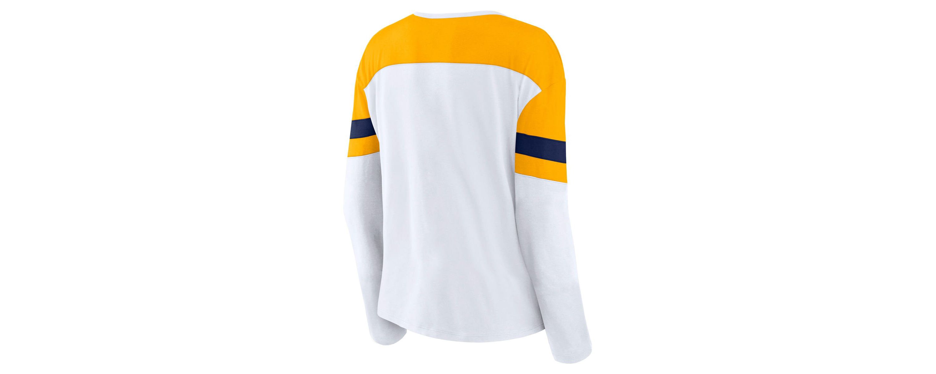 NHL Fanatics Nashville Predators Frozen Long Sleeve Notch Neck T-Shirt