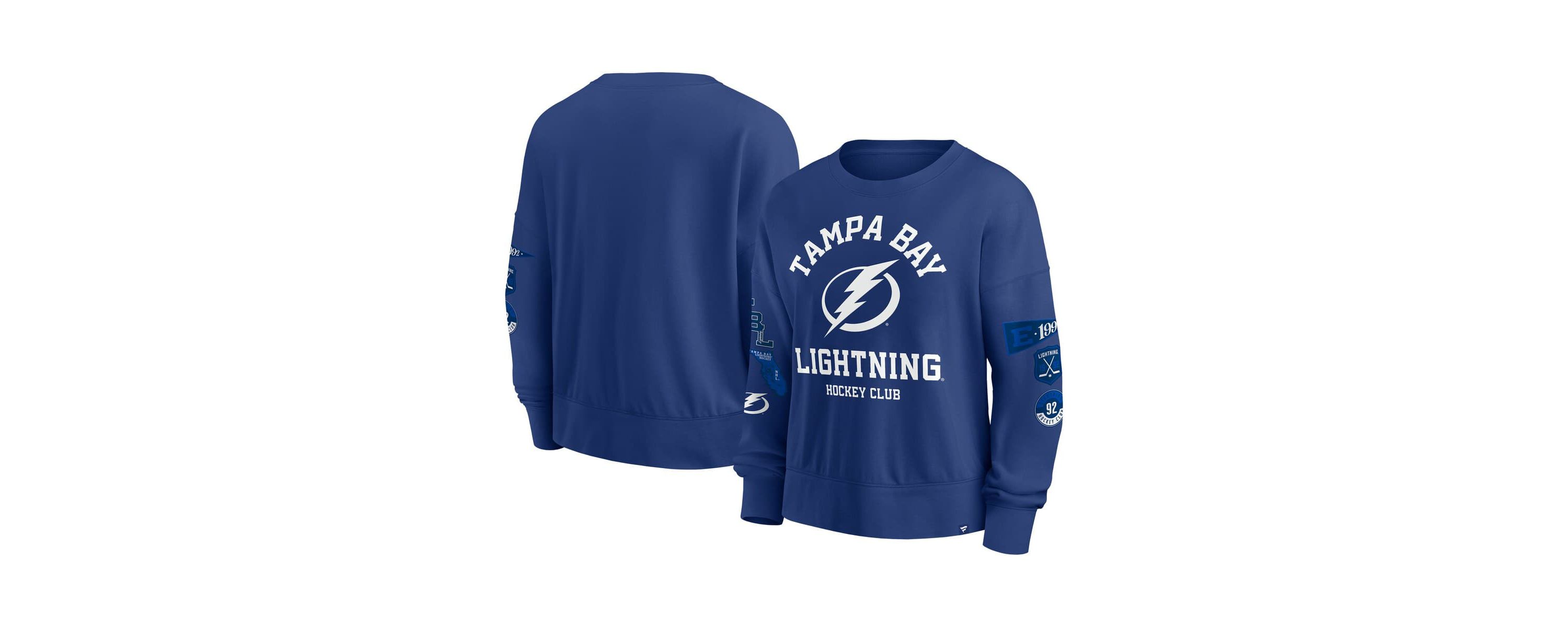 NHL Fanatics Tampa Bay Lightning Go Team Pullover Sweatshirt
