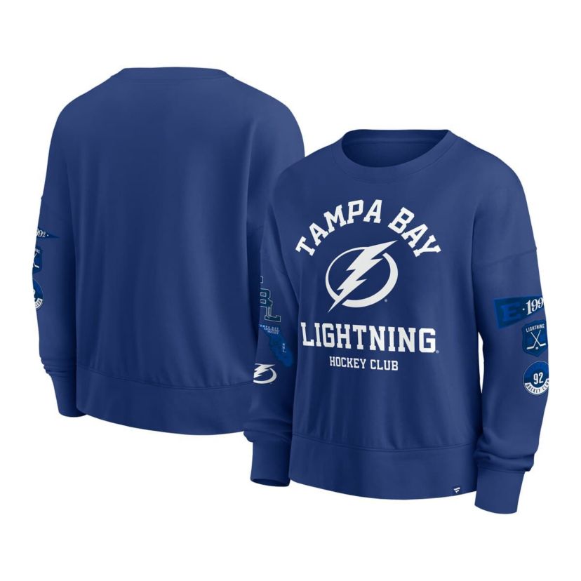 NHL Fanatics Tampa Bay Lightning Go Team Pullover Sweatshirt