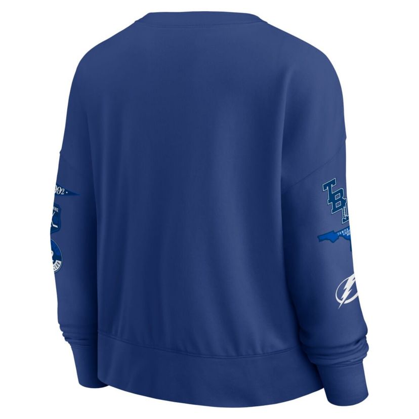 NHL Fanatics Tampa Bay Lightning Go Team Pullover Sweatshirt