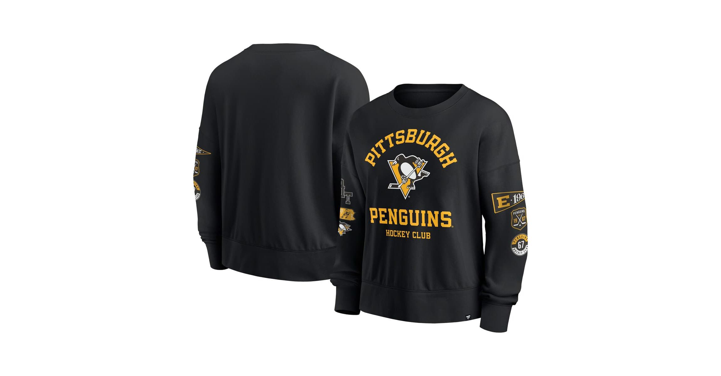 NHL Fanatics Pittsburgh Penguins Go Team Pullover Sweatshirt