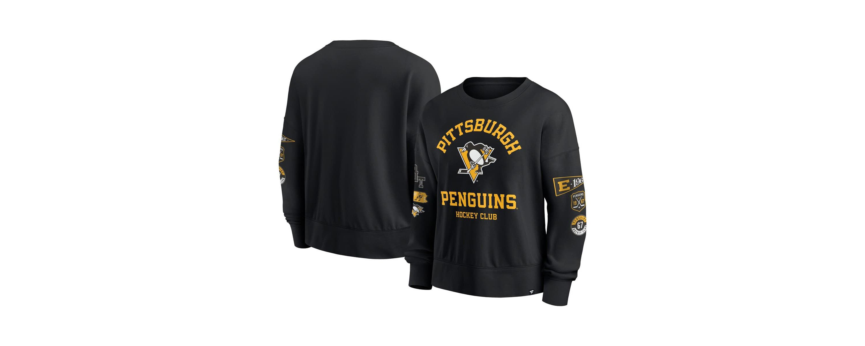 NHL Fanatics Pittsburgh Penguins Go Team Pullover Sweatshirt