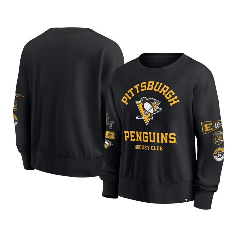 NHL Fanatics Pittsburgh Penguins Go Team Pullover Sweatshirt