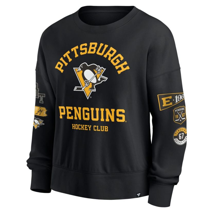 NHL Fanatics Pittsburgh Penguins Go Team Pullover Sweatshirt