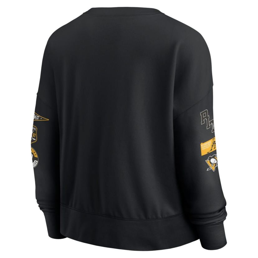 NHL Fanatics Pittsburgh Penguins Go Team Pullover Sweatshirt
