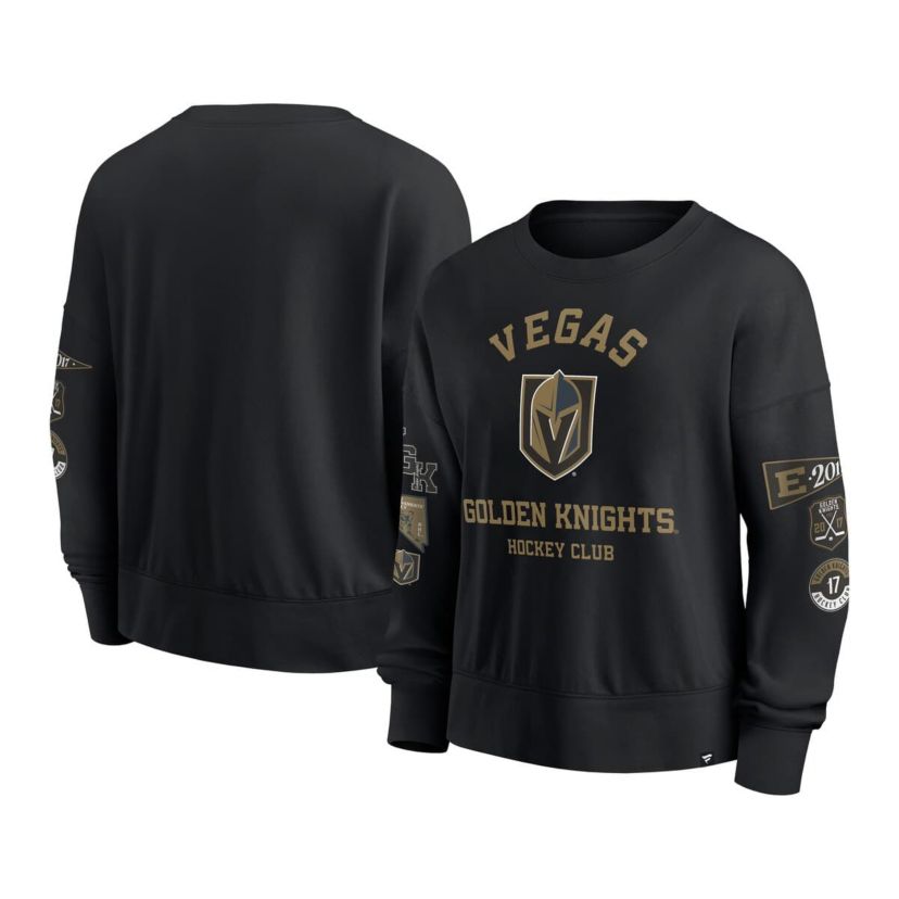 NHL Fanatics Vegas Golden Knights Go Team Pullover Sweatshirt