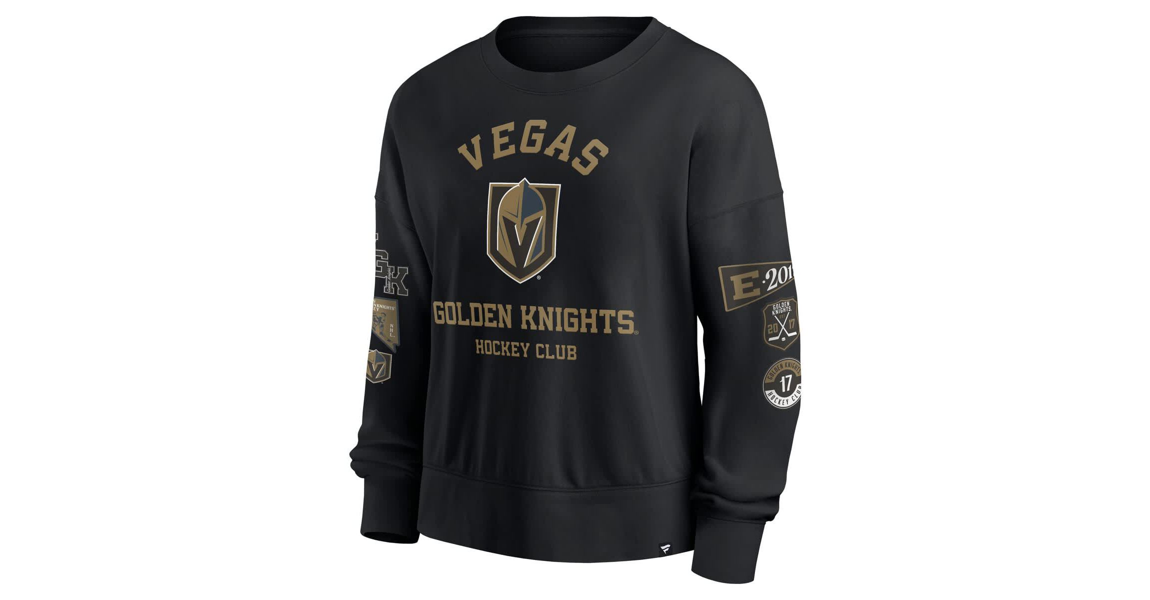NHL Fanatics Vegas Golden Knights Go Team Pullover Sweatshirt