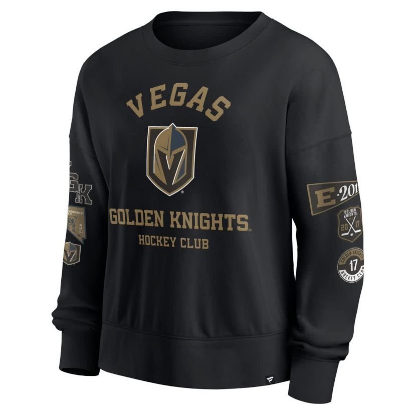 NHL Fanatics Vegas Golden Knights Go Team Pullover Sweatshirt