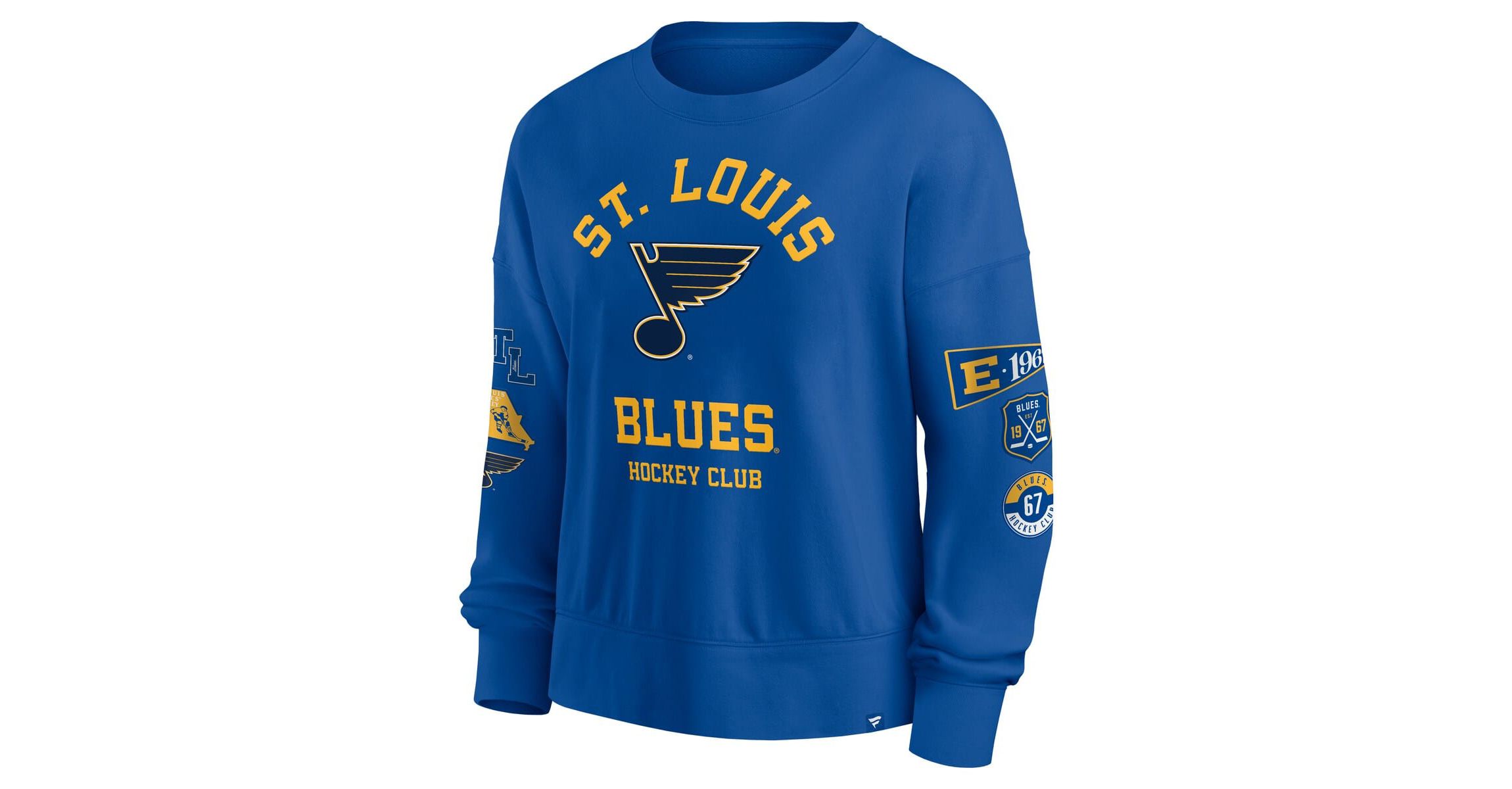 NHL Fanatics St. Louis Blues Go Team Pullover Sweatshirt
