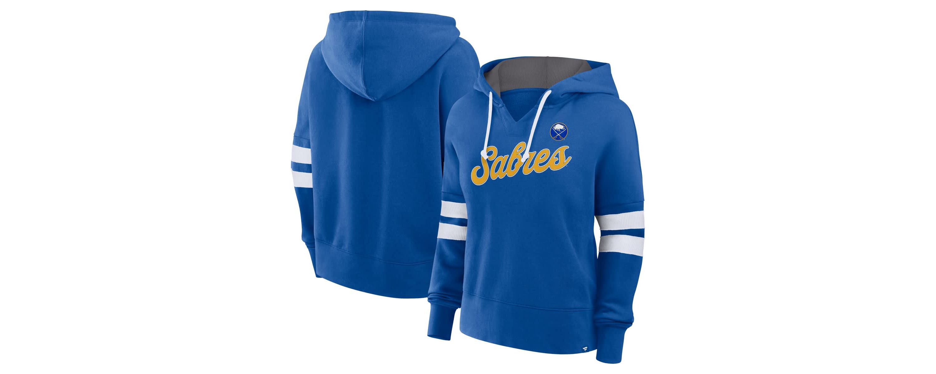 NHL Fanatics Buffalo Sabres Oversized Seize Pullover Hoodie