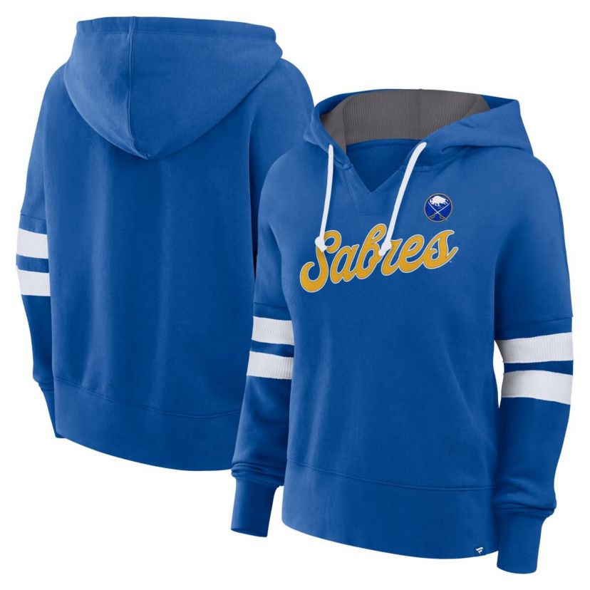 NHL Fanatics Buffalo Sabres Oversized Seize Pullover Hoodie