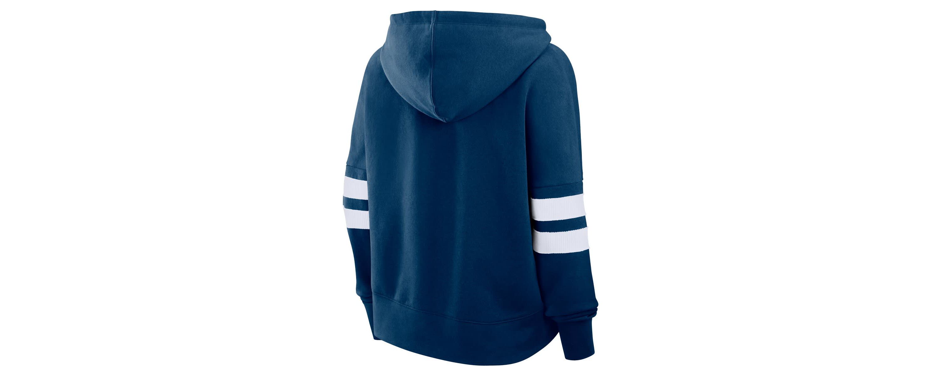 NHL Fanatics Deep Sea Seattle Kraken Oversized Seize Pullover Hoodie