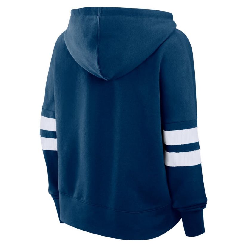 NHL Fanatics Deep Sea Seattle Kraken Oversized Seize Pullover Hoodie