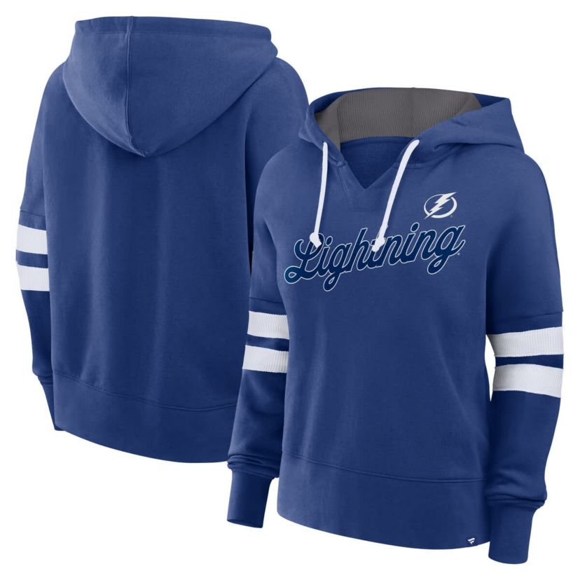 NHL Fanatics Tampa Bay Lightning Oversized Seize Pullover Hoodie