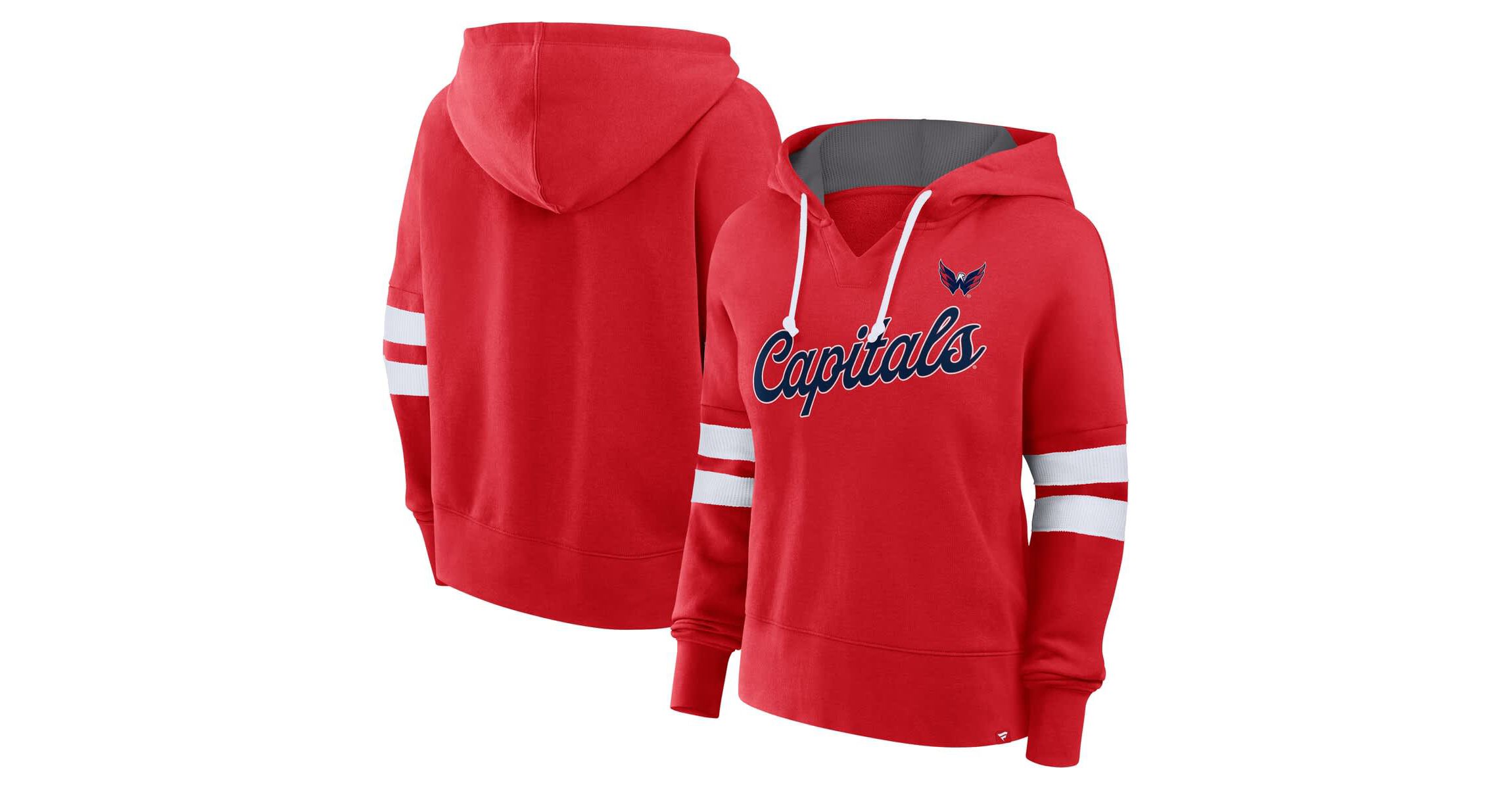 NHL Fanatics Washington Capitals Oversized Seize Pullover Hoodie