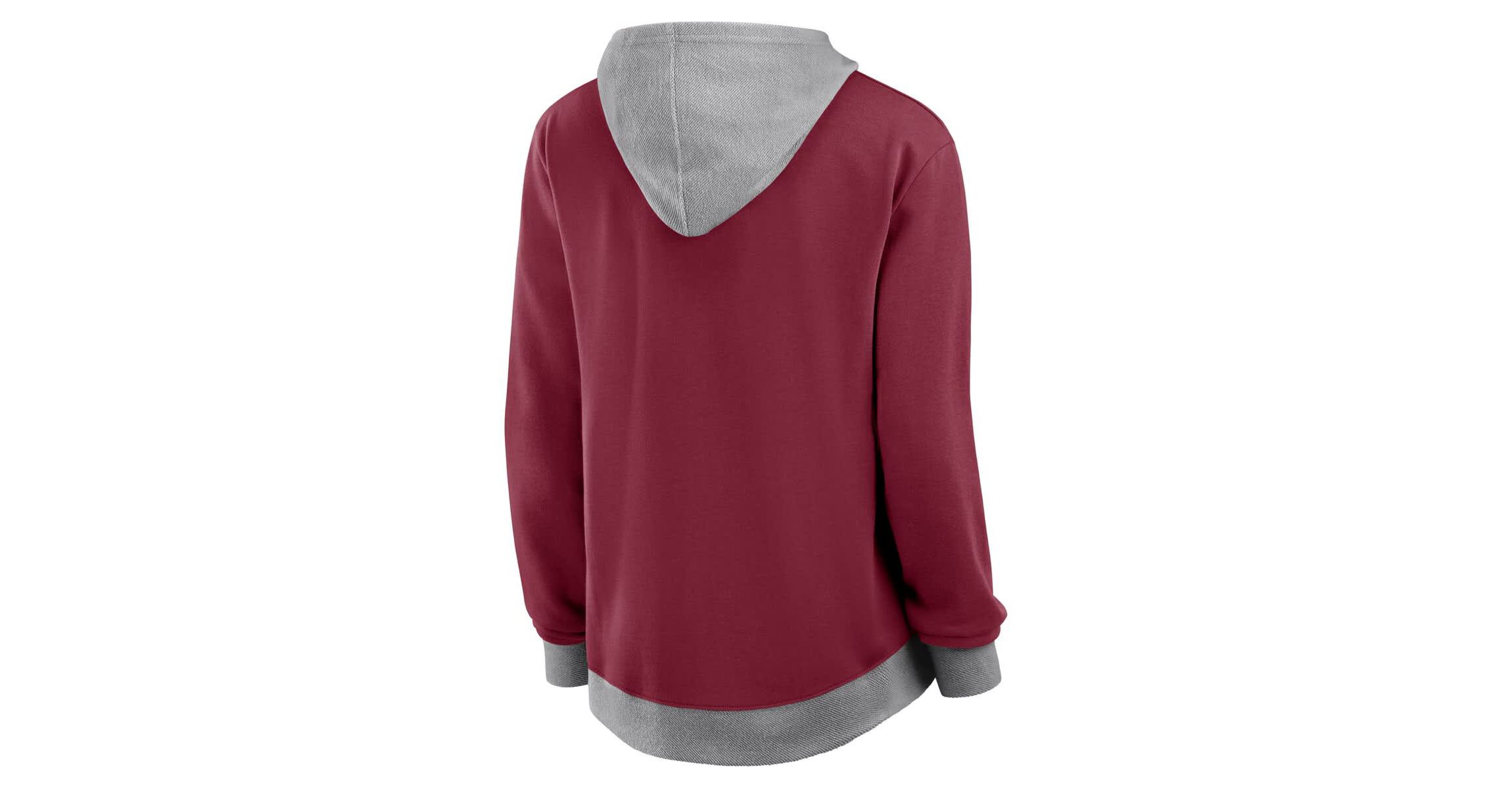 NHL Logo Athletic Colorado Avalanche Hit It French Terry Full-Zip Hoodie