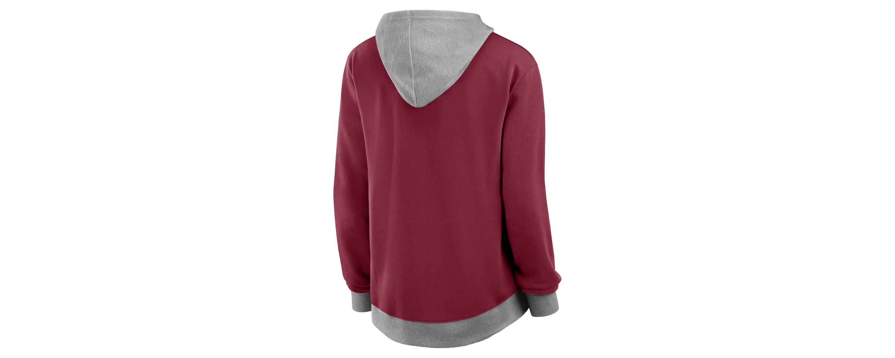 NHL Logo Athletic Colorado Avalanche Hit It French Terry Full-Zip Hoodie